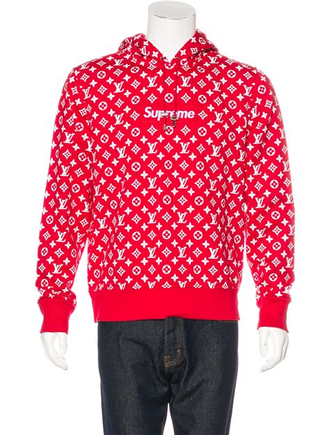 louis vuitton supreme hoodie resell|louis vuitton pullover supreme.